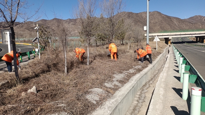 强化路域治理，营造优美环境—张家口分中心  全力促进张承高速“颜值”再提升1