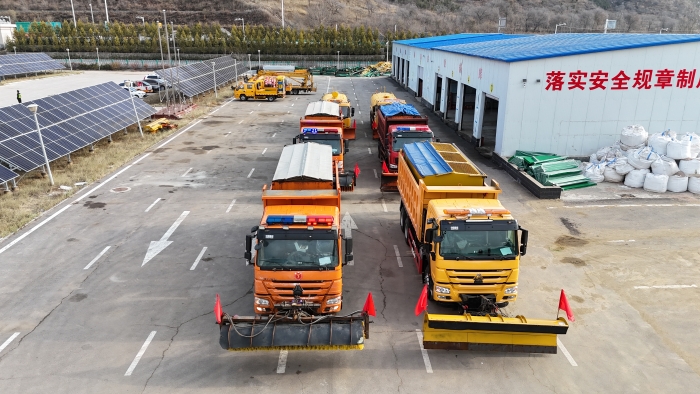 张家口分中心崇礼养护队：未“雪”绸缪,提质增效，顺利完成除雪保畅应急演练1