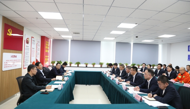 集团公司总经理宣国宝到养护分公司督导调研